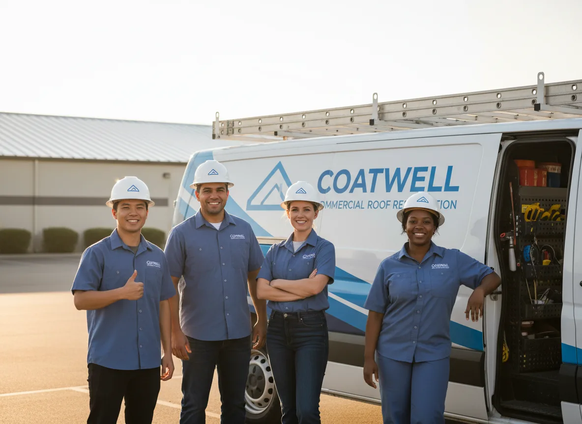 Commercial roof coating company in Oley, PA